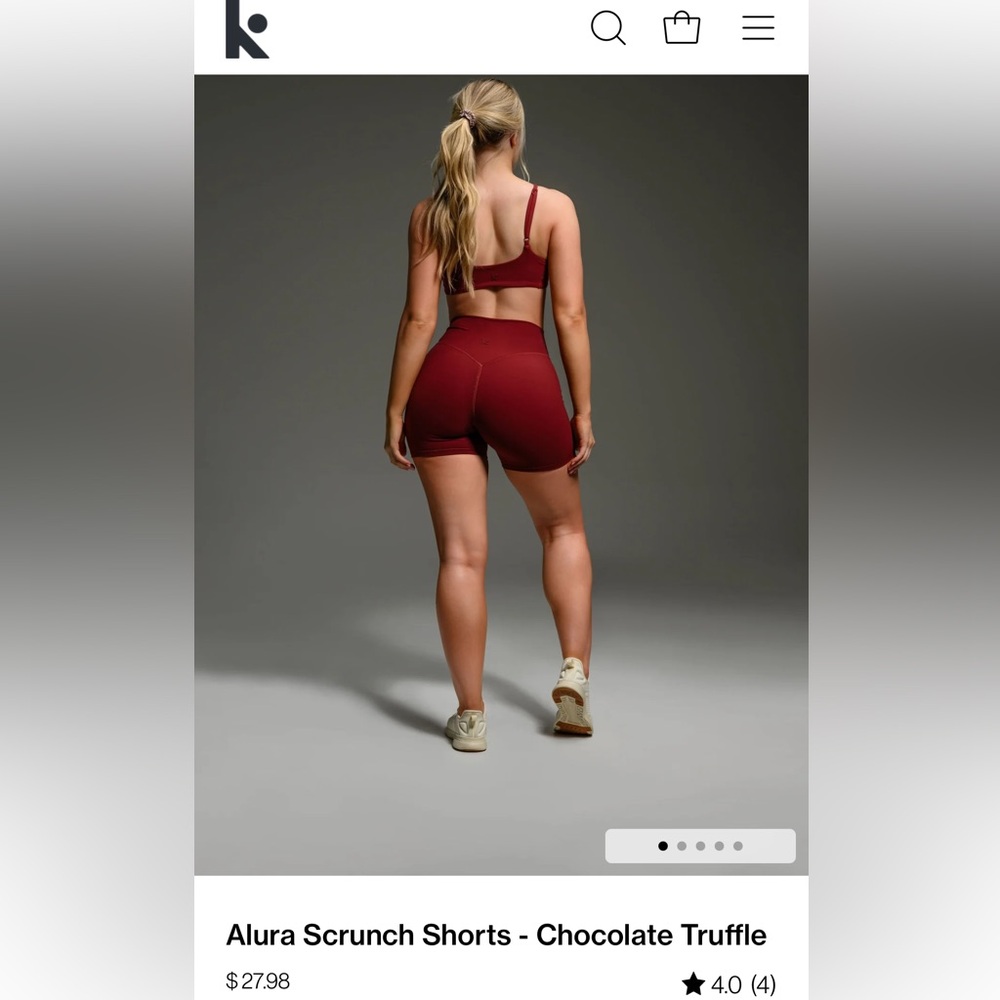 Alura Women's Chocolate Truffle Bike Shorts